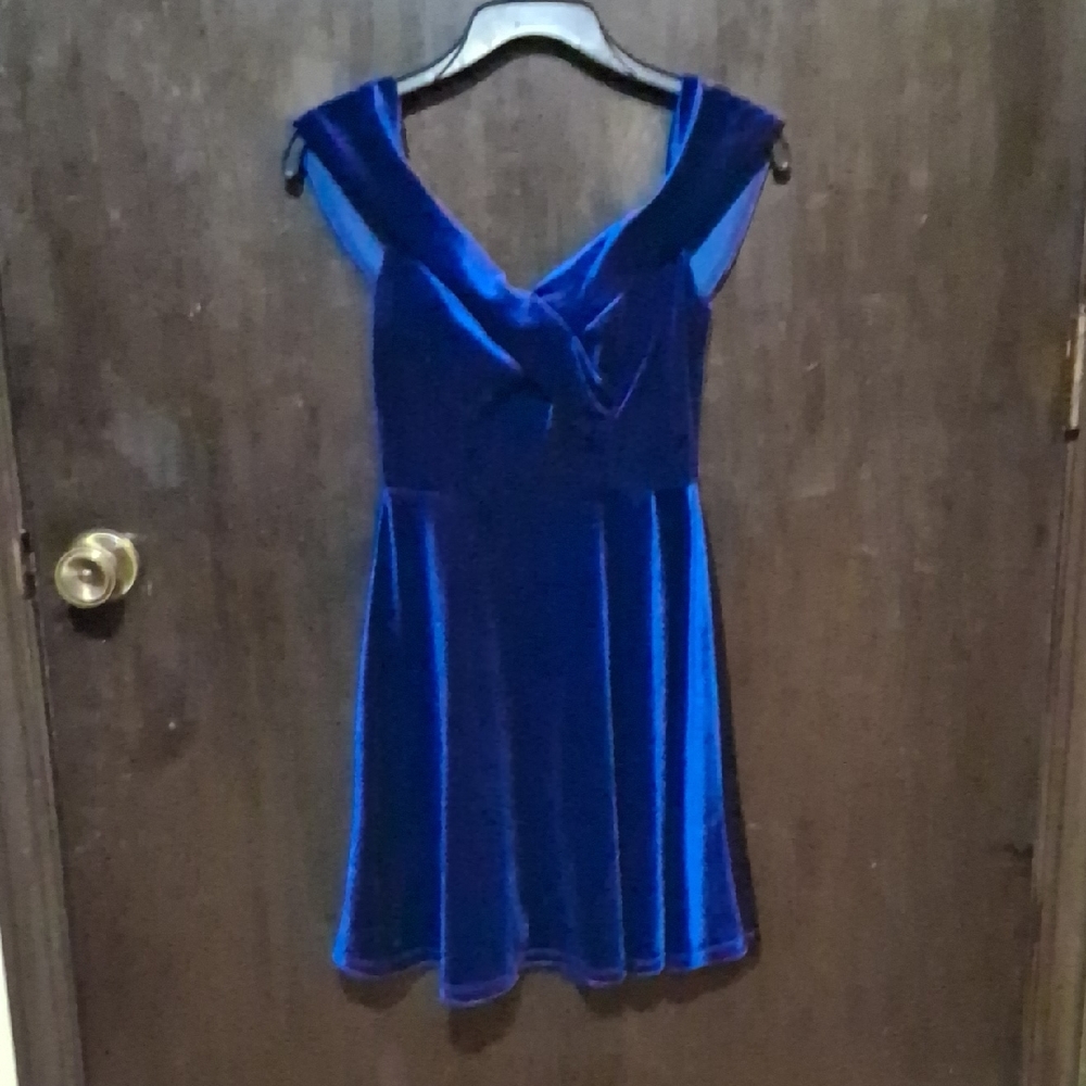 B Darlin Royal Blue  Women/Teen Dress